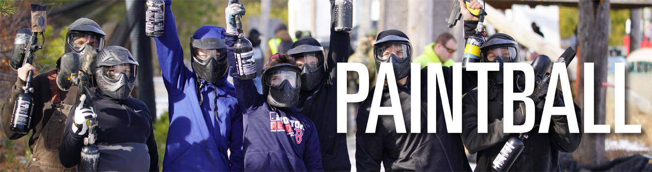 Paintball players