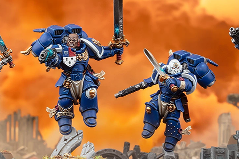 Painting a miniature with Citadel paints